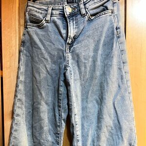 Girls GAP Super-Soft Wide Leg Ankle Jean